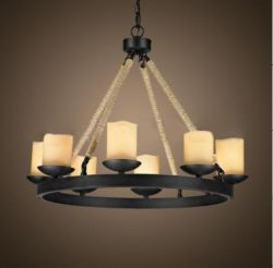 Industrial chandelier lamp