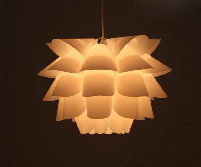 White PVC pendant light