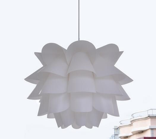 White PVC pendant light