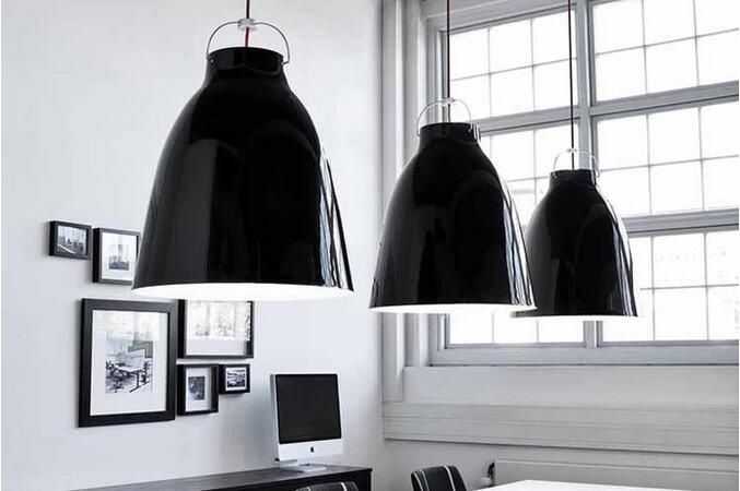 Metal pendant light
