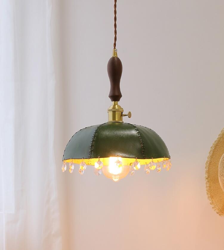 Leather pendant lights for living room