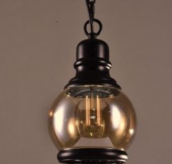 Loft glass pendant light