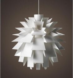 White PC pendant light