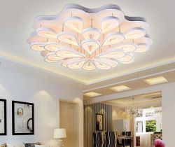Flower shape LED ceiling lamp