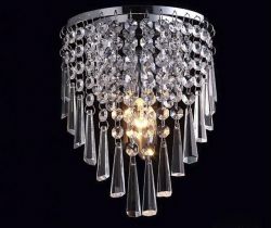 Crystal wall light