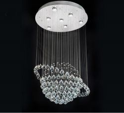 Crystal ceiling light for living room