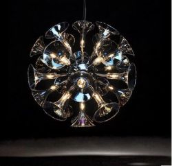 Morning glory pendant light