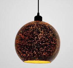 3D Glass pendant light