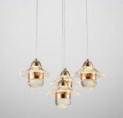 Modern acrylic pendant light