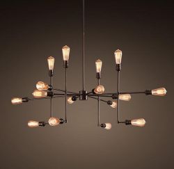 Loft bulb pendant light