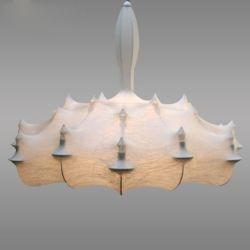 Creative fabric pendant light