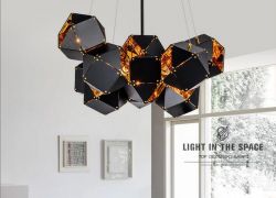 Post-modern hotel pendant light
