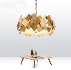 Creative gold pendant lamp