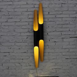 Aluminium rod wall sconce lamp