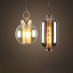 Northern Europe glass pendant lamp