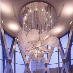 Flower shape chandelier