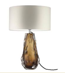 Lazurite glass table lamp