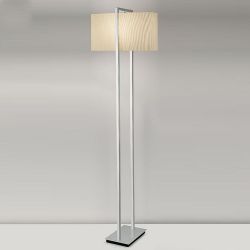 Floor lamp for hotel guest room