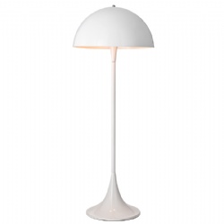 White finish floor lamps for bedside