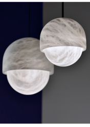 Hot sale alabaster stone pendant light