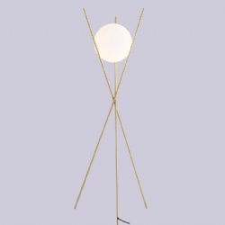 Tripod metal floor lamps for bedroom