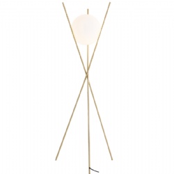Tripod metal floor lamps for bedroom