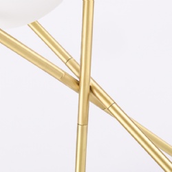 Tripod metal floor lamps for bedroom