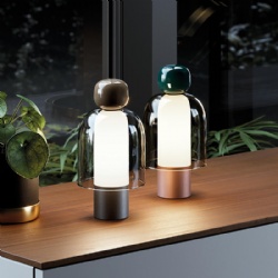 Mushroom italy design bedside table lamps